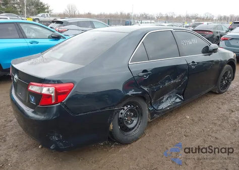 2014 Toyota Camry L z USA, uszkodzony, nr VIN 4T1BF1FK9EU859122